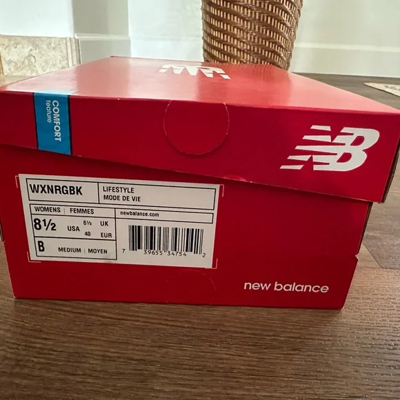 NWT New Balance FuelCore Nergize V1 Comfort Black Athletic Shoes Sneakers - Picture 9 of 9